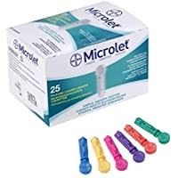 Los mejores  - Bayer Microlet Colores 25 Lancetas 70 g